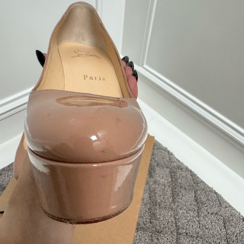 Christian Louboutin Nude Bianca 120 size 5.5 - Picture 6 of 12